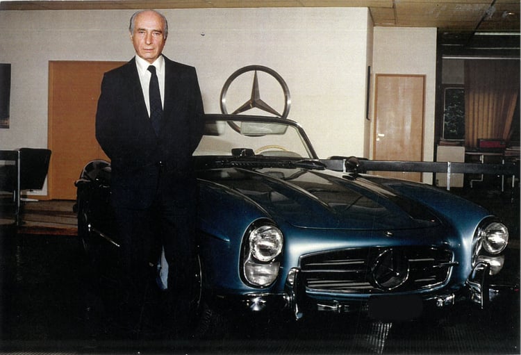 fangio e mercedes 